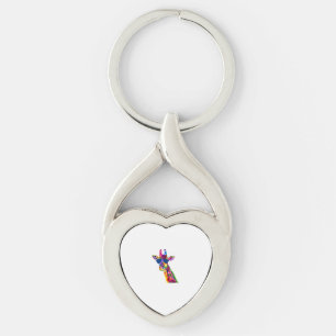 Giraffe Zoo Keeper Safari Animal Giraffe Key Ring
