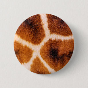 GIRAFFES 6 CM ROUND BADGE