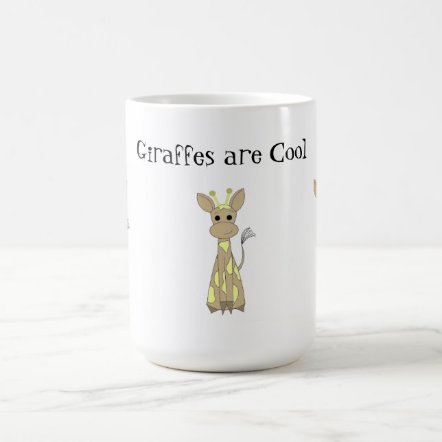 Giraffes are Cool Coffee Mug (Center)