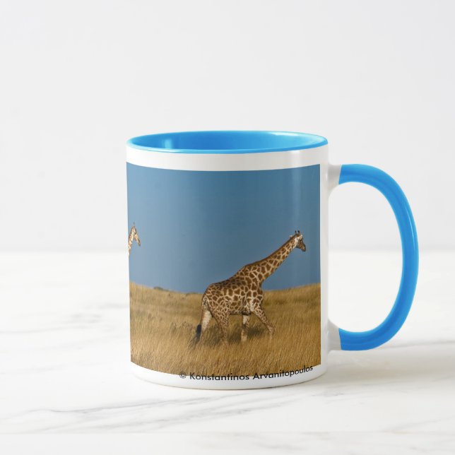 Giraffes at Etosha NP Mug (Right)