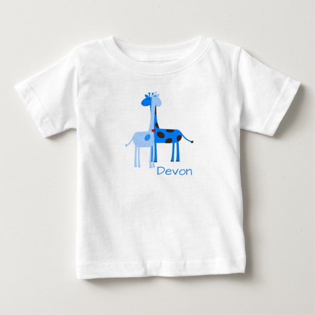 Giraffes Baby T-Shirt (Front)