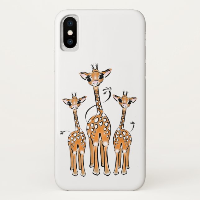 Giraffes Case-Mate iPhone Case (Back)