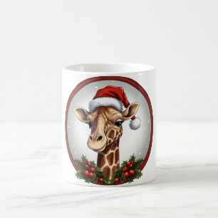 Giraffes Christmas Coffee Mug