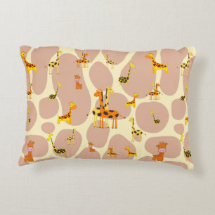 Giraffes Decorative Cushion