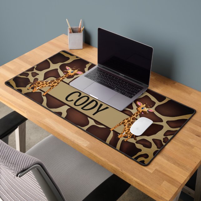 Giraffes Desk Mat (Office 2)
