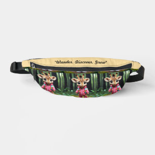 "Giraffe's Discovery Trail" Bum Bags