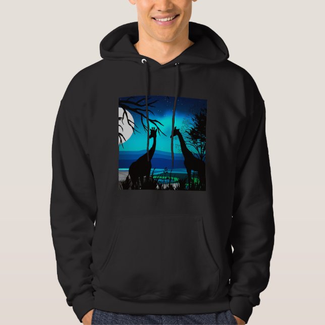 Giraffes Hoodie (Front)