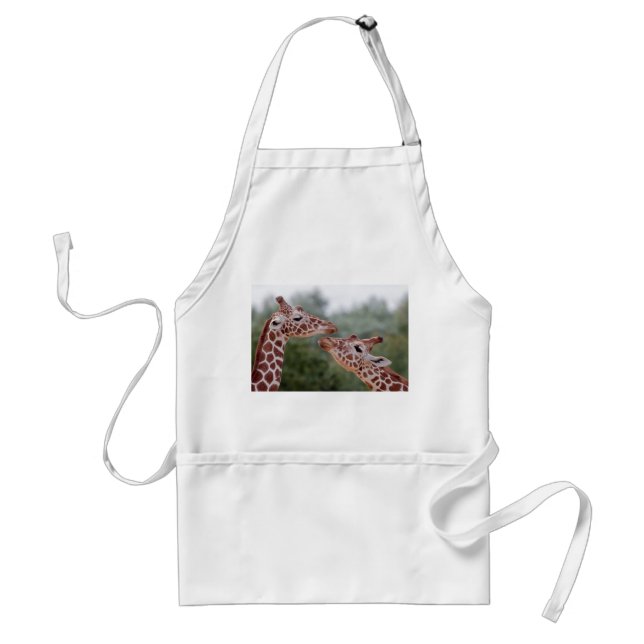 Giraffes in Love Apron (Front)