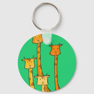Giraffes Key Ring