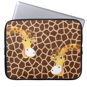 Giraffes Laptop Sleeve