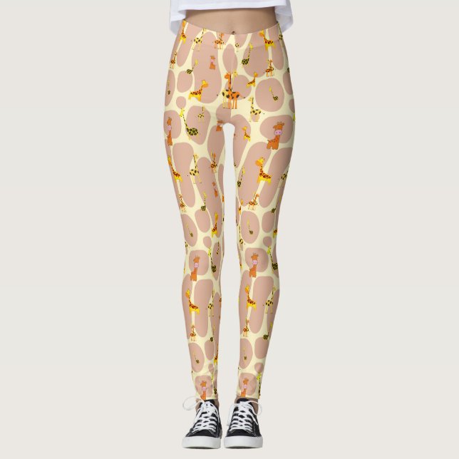 Giraffes Leggings (Front)