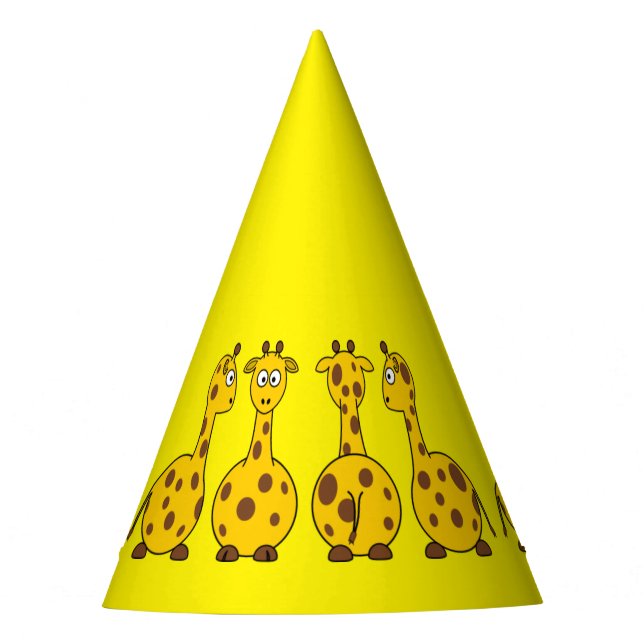Giraffes Party Hat (Front)