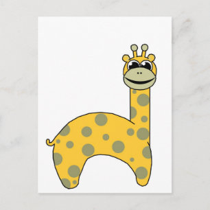 Giraffes Postcard