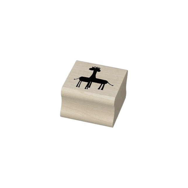 Giraffes Rubber Stamp (Stamp)
