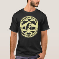 Giraffes united against ceiling fans Classic T-Shi