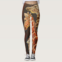 Giraffes, We Three African Animal Art