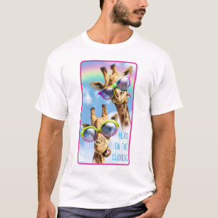 Giraffes With Sunglasses T-Shirt