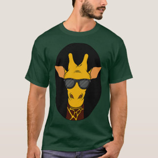 Girafffe with Sunglasses T-Shirt