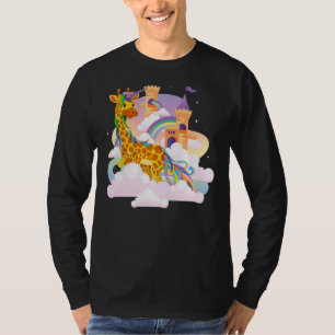 Girafficorn Cute Animal Rainbow Fairytale Unicorn  T-Shirt