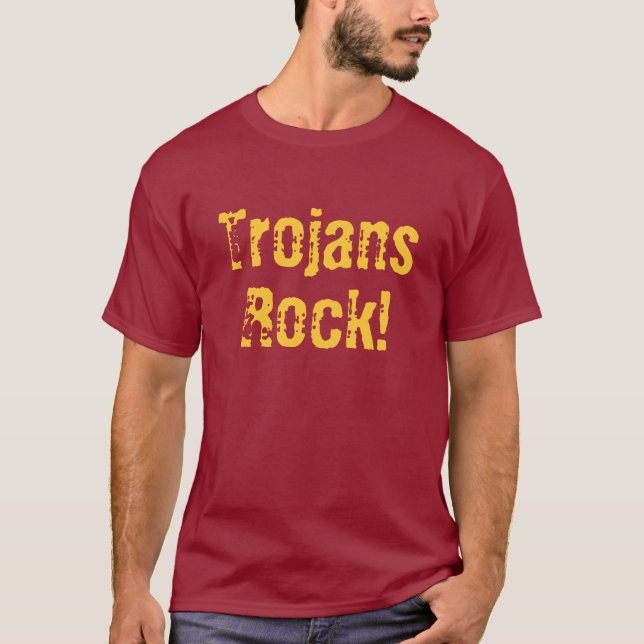 Girard, KS High School Trojans T-Shirt (Front)