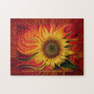 Girasol Dinámico (Dynamic Sunflower) Puzzle