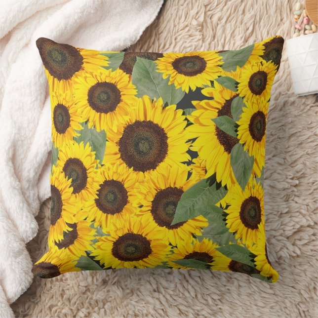 girasoles cushion (Blanket)