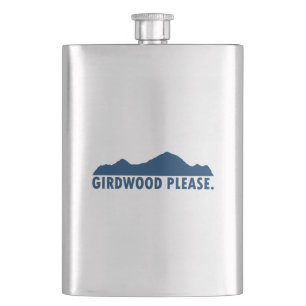 Girdwood Alaska Please Hip Flask
