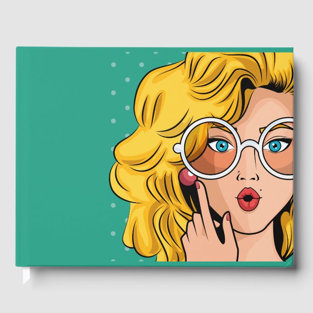 Girl #1 guest book (Front)