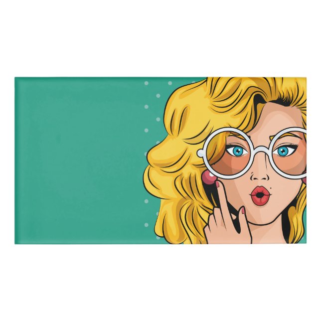 Girl #1 name tag (Front)