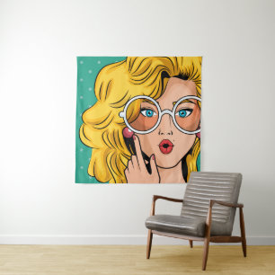Girl #1 tapestry