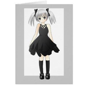 girl-309514 CUTE ANIME GOTH GOTHIC EMO STYLISH FA