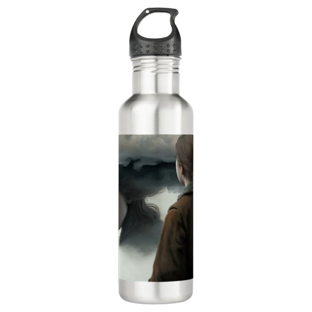 girl 710 ml water bottle (Front)