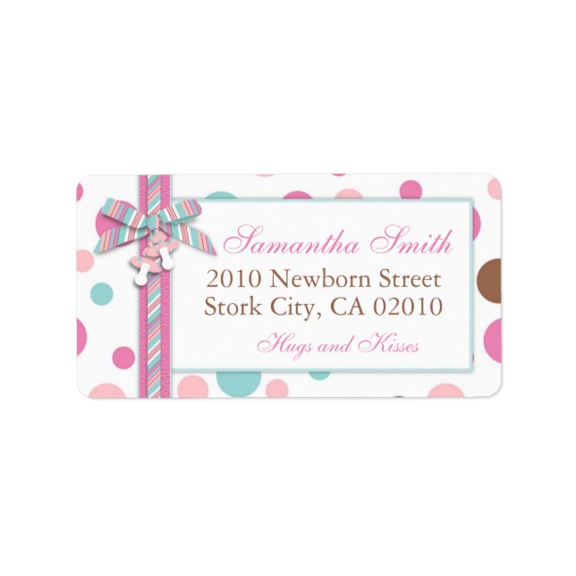 Girl Address Label FP (Front)