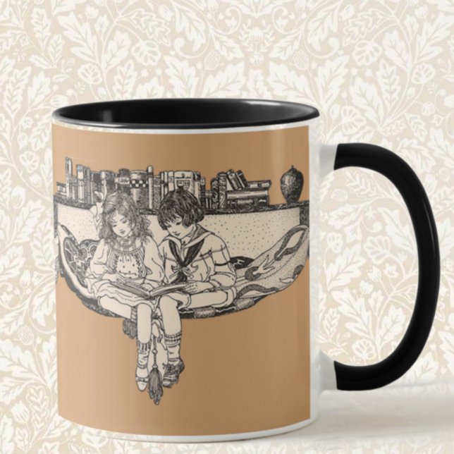 Girl and Boy Reading Mug (Creator Uploaded)