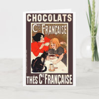 Girl and Cat, Vintage Poster, Alexandre Steinlen