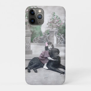 Girl and her Dog iPhone 11 Pro Case