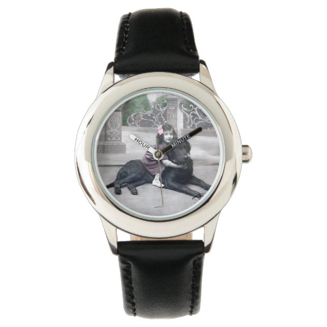 Girl and her Dog Watch (Front)