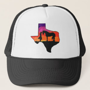 Girl and Her Horse Trucker Hat