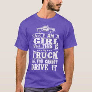 Girl and Her Truck Tshirt - Truck Girl Shirts