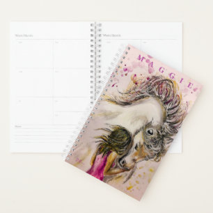 Girl and Horse Planner