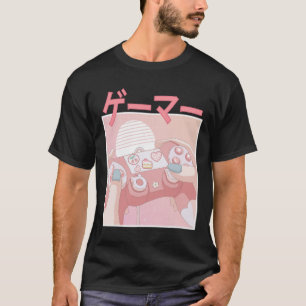 Girl Anime Kawaii Gaming Cute Video Game Women Gir T-Shirt