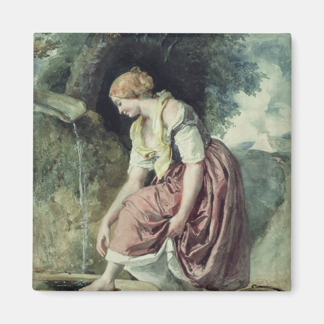 Girl at a Conduit Magnet (Front)