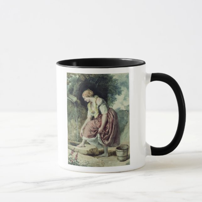 Girl at a Conduit Mug (Right)