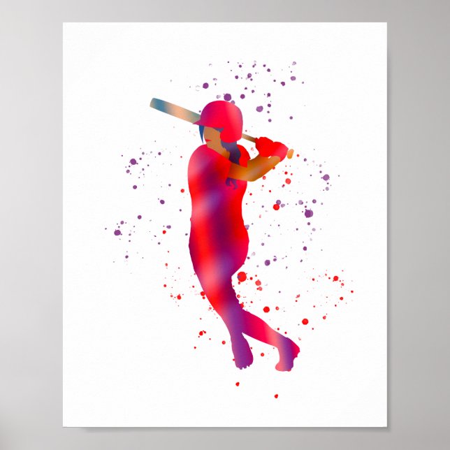 Girl at Bat Poster (Front)