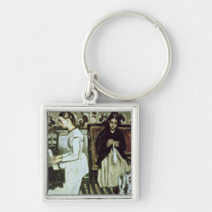 Girl at the Piano , 1868-69 Key Ring