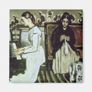 Girl at the Piano , 1868-69 Magnet