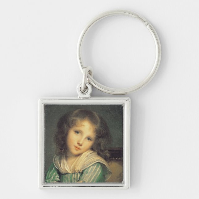 Girl at the Window Key Ring (Front)