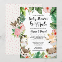 Girl Baby Shower By Mail | Masked Safari Friends