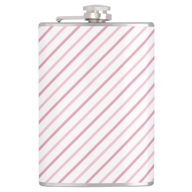 Girl Baby Shower Hip Flask (Front)