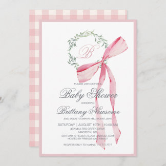 Girl Baby Shower Invitation